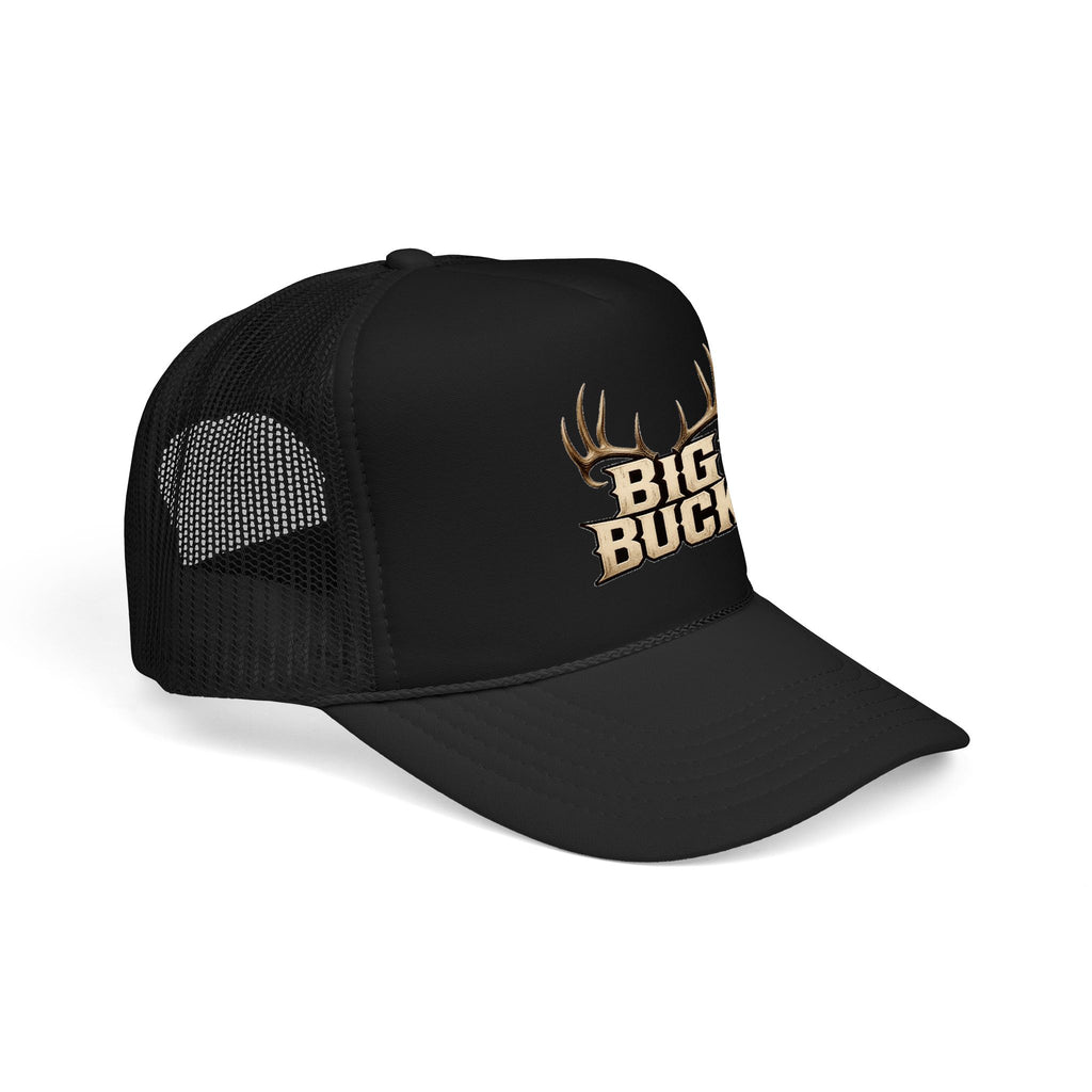 Big Buck Trucker Hat — Hunting Antler Foam Cap for Hunters & Outdoorsmen