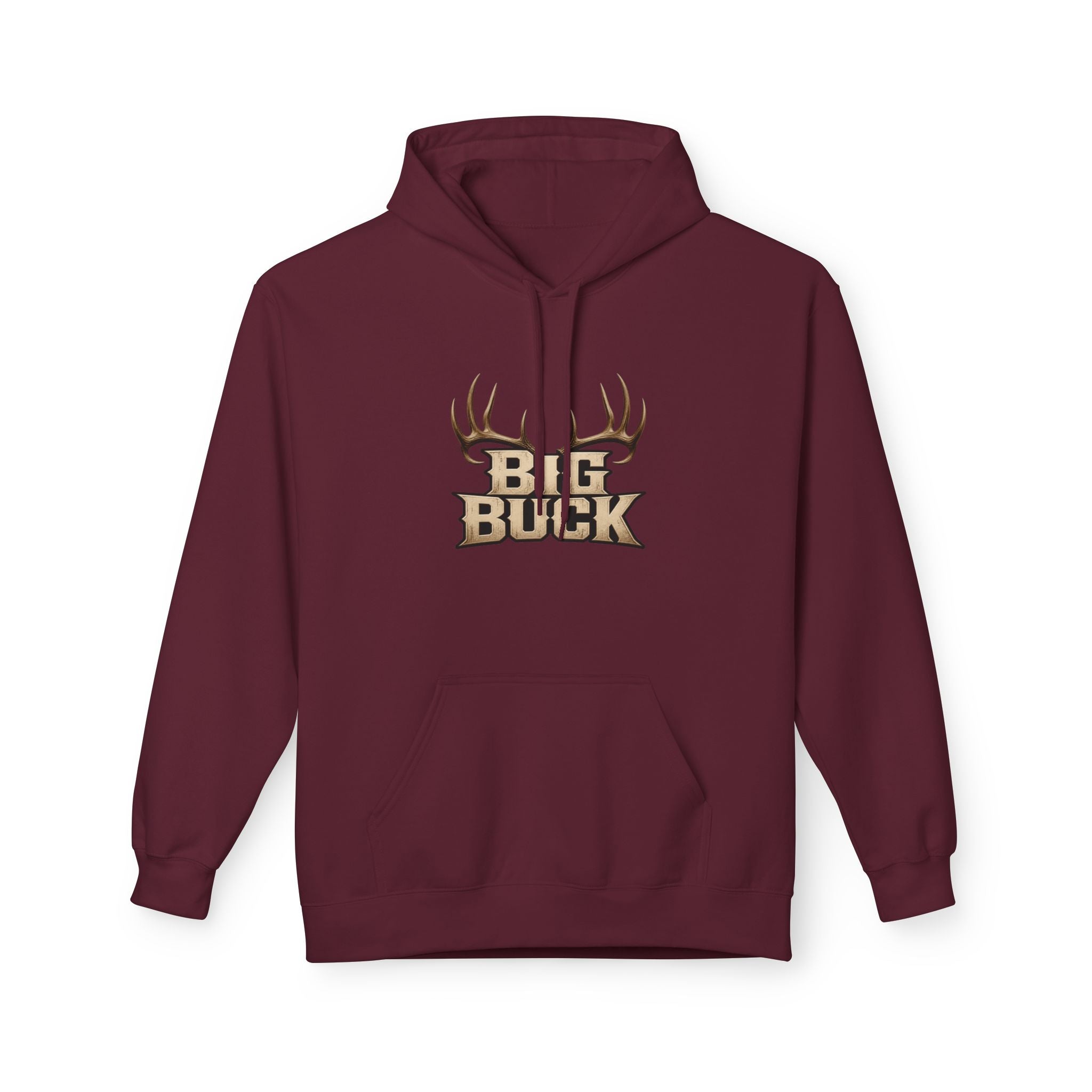 Big Buck Hoodie — Hunting Antler Logo Pullover