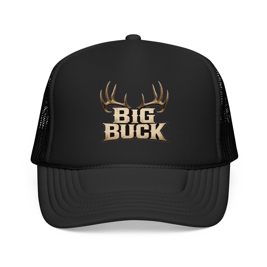 Big Buck Trucker Hat — Hunting Antler Foam Cap for Hunters & Outdoorsmen