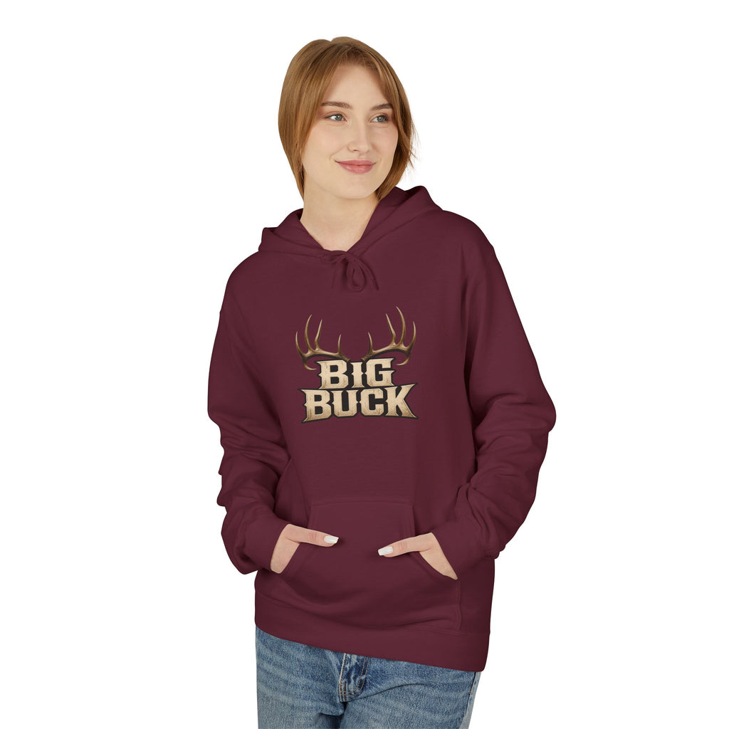 Big Buck Hoodie — Hunting Antler Logo Pullover