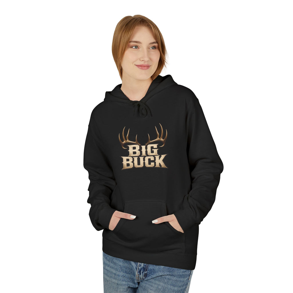 Big Buck Hoodie — Hunting Antler Logo Pullover
