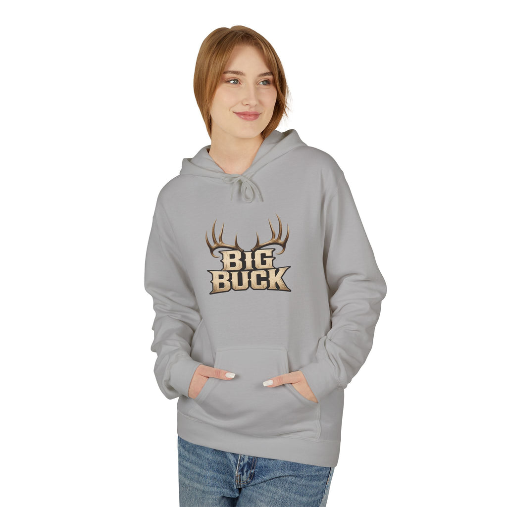 Big Buck Hoodie — Hunting Antler Logo Pullover