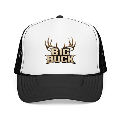 Big Buck Trucker Hat — Hunting Antler Foam Cap for Hunters & Outdoorsmen