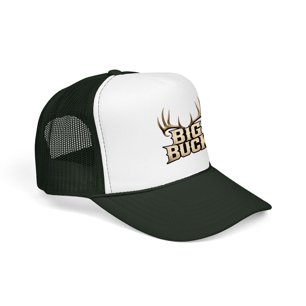 Big Buck Trucker Hat — Hunting Antler Foam Cap for Hunters & Outdoorsmen